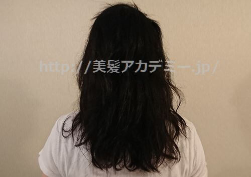 haru黒髪 １ヶ月目